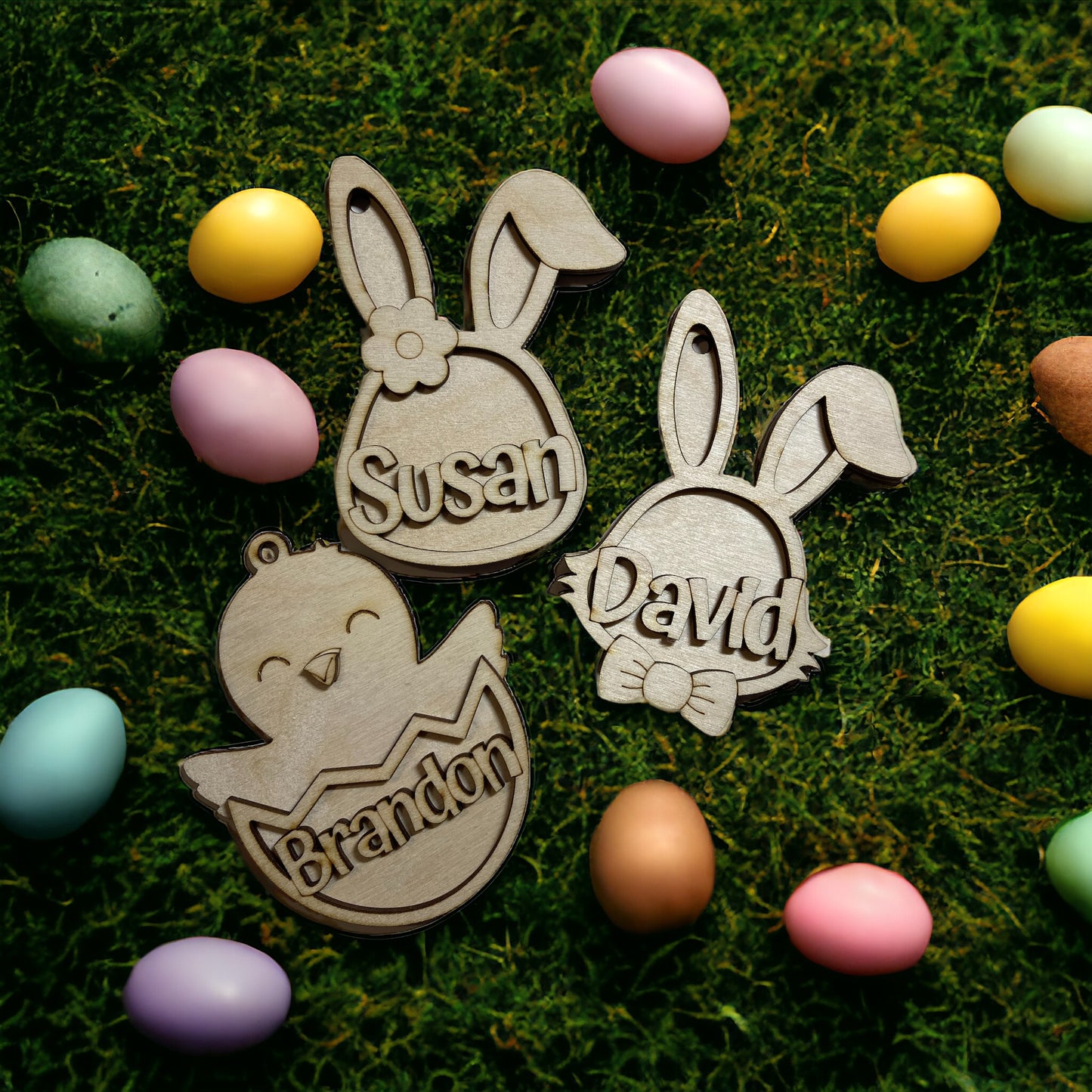 Personalized Easter Ornaments